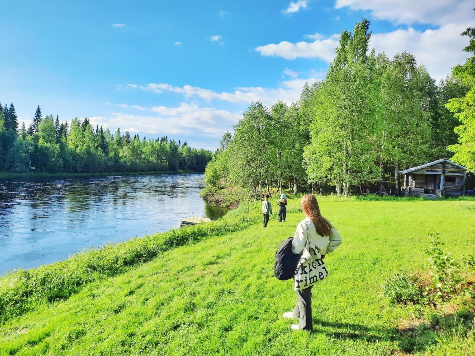 Lapin Villa Hiisi Joen Rannalla Рануа Екстериор снимка