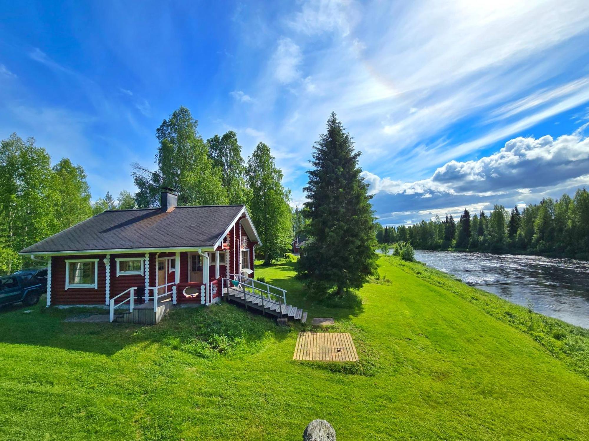 Lapin Villa Hiisi Joen Rannalla Рануа Екстериор снимка