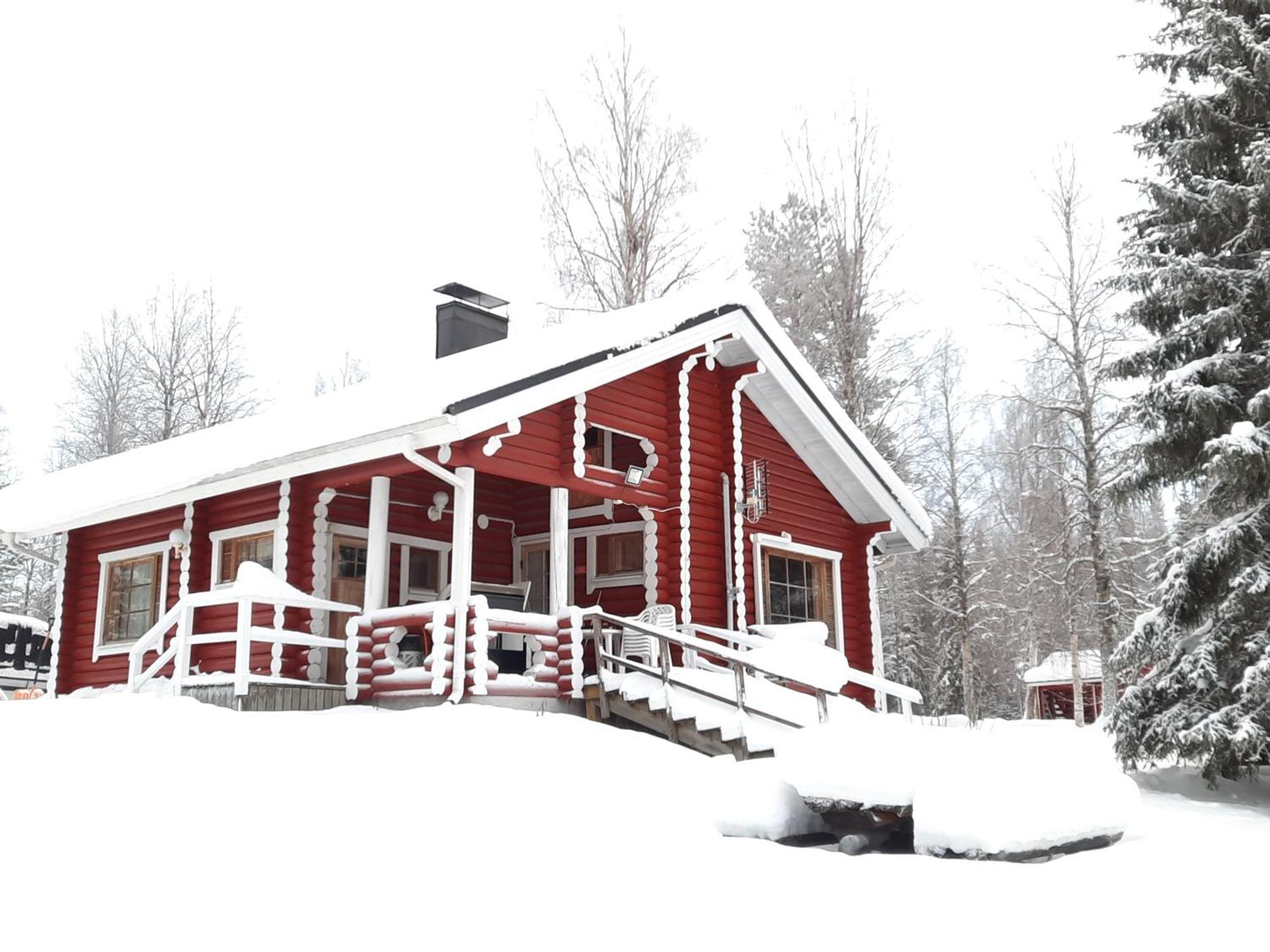 Lapin Villa Hiisi Joen Rannalla Рануа Екстериор снимка