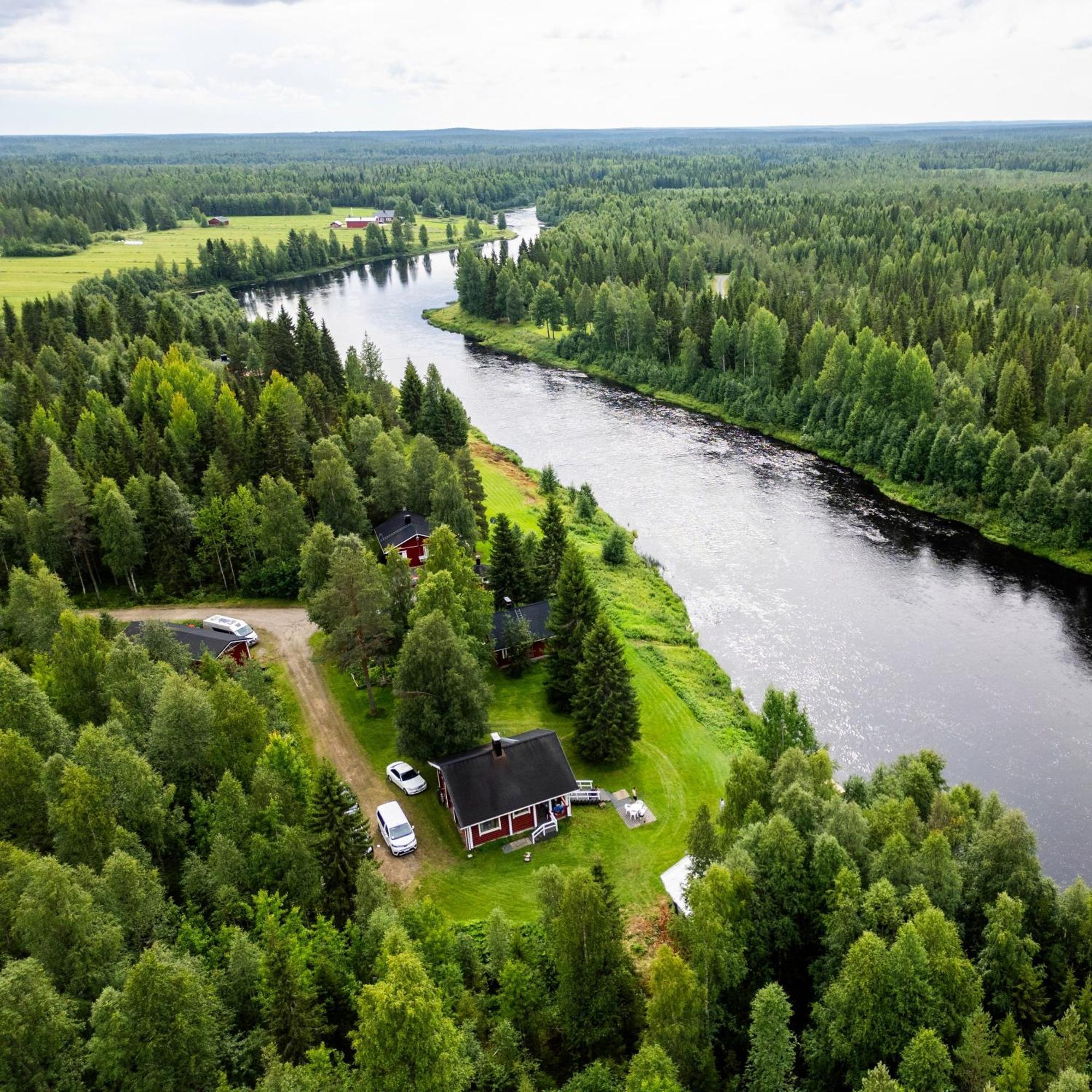 Lapin Villa Hiisi Joen Rannalla Рануа Екстериор снимка